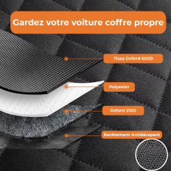 Housse Protection Voiture Chien Imperméable – Siège Arrière