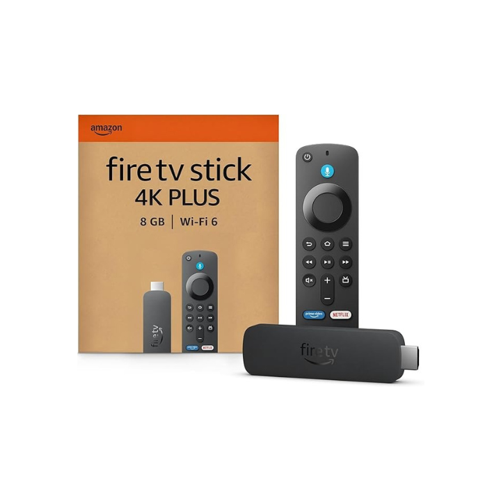 Amazon Fire TV Stick 4K PLUS Streaming Full HD 1080p WiFi Alexa Télécommande vocale Netflix YouTube Disney+ HDMI Compact