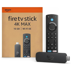 Amazon Fire TV Stick 4K Max Wi-Fi 6 avec télécommande Alexa – Streaming Ultra HD Dolby Vision Atmos pour TV HDMI