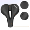 Selle Vélo Confort ROCKBROS Gel Ergonomique avec Amortisseur Double Ressort Universelle Respirante Noir