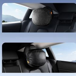 Oreiller Appuie-Tête Voiture Mémoire de Forme Baseus Noir