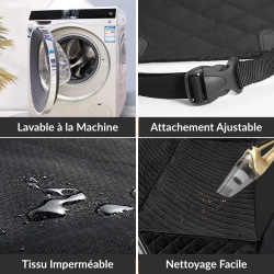 Housse Protection Voiture Chien Imperméable – Siège Arrière